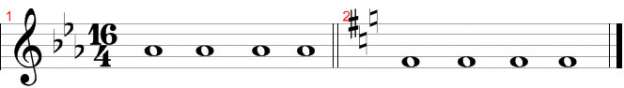 ทฤษฎีดนตรีเบื้องต้น - Key Signature (เครื่องหมายกุญแจเสียง)-6